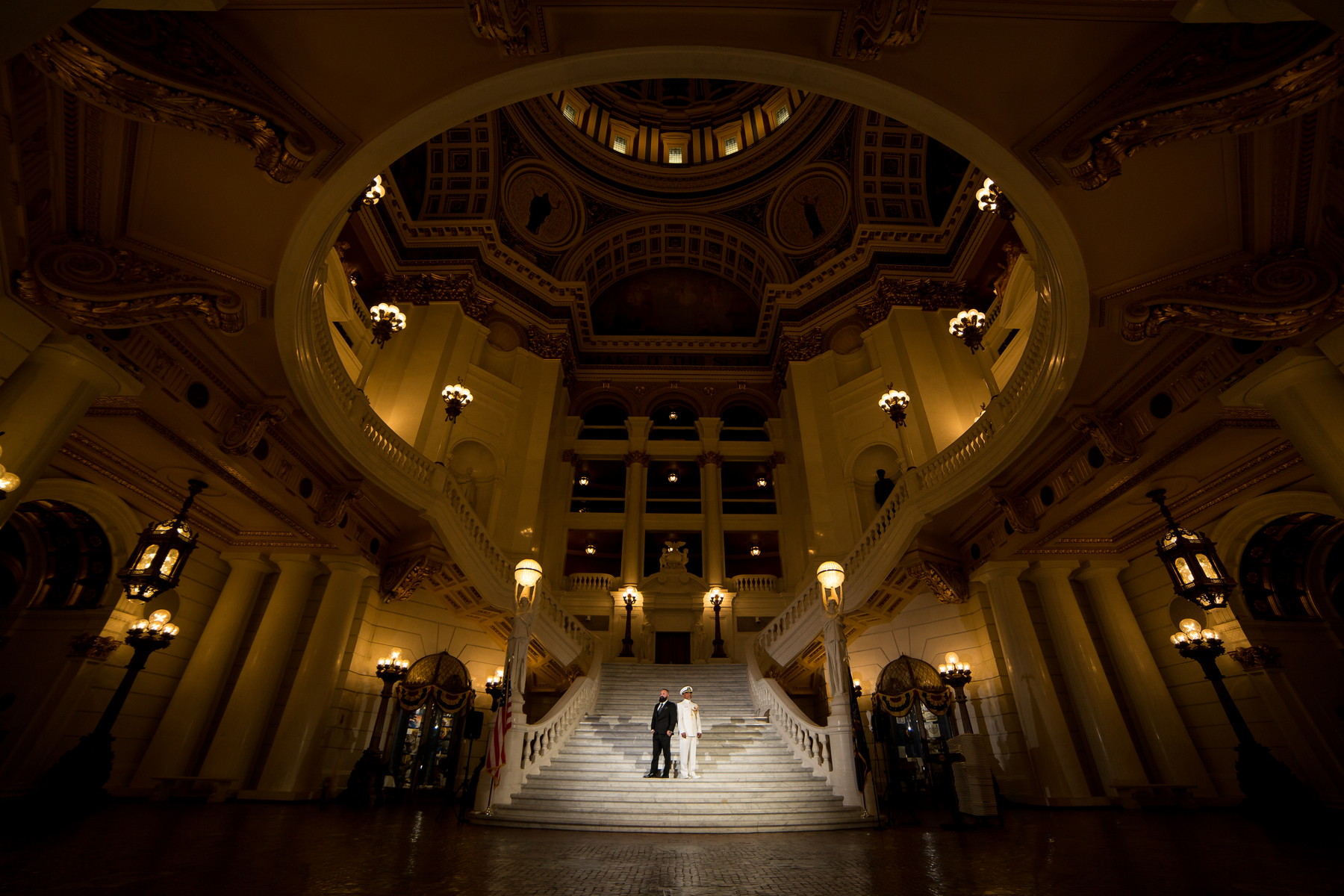 Harrisburg Capitol Rotunda Wedding